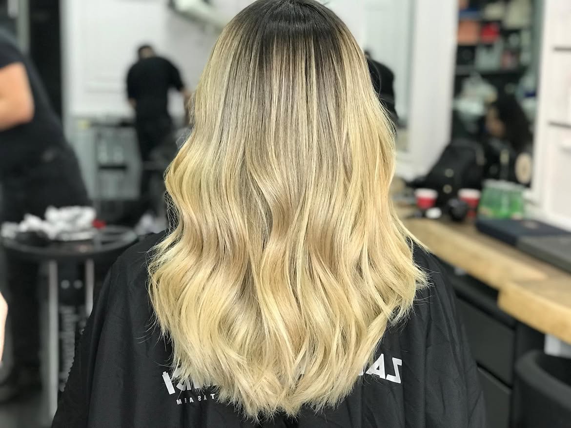 Ombre saç uygulaması